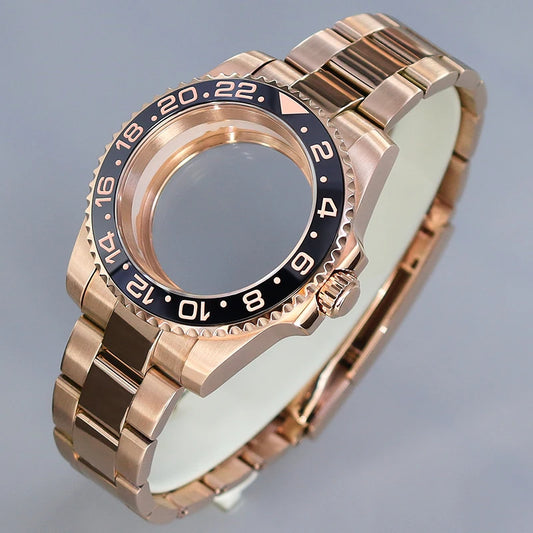 Rose Gold SUB GMT Watch Case OY