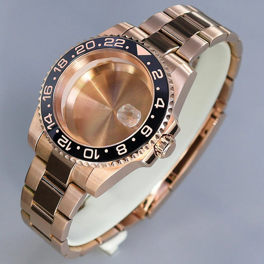 Rose Gold SUB GMT Watch Case OY